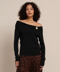 Dames top zwart