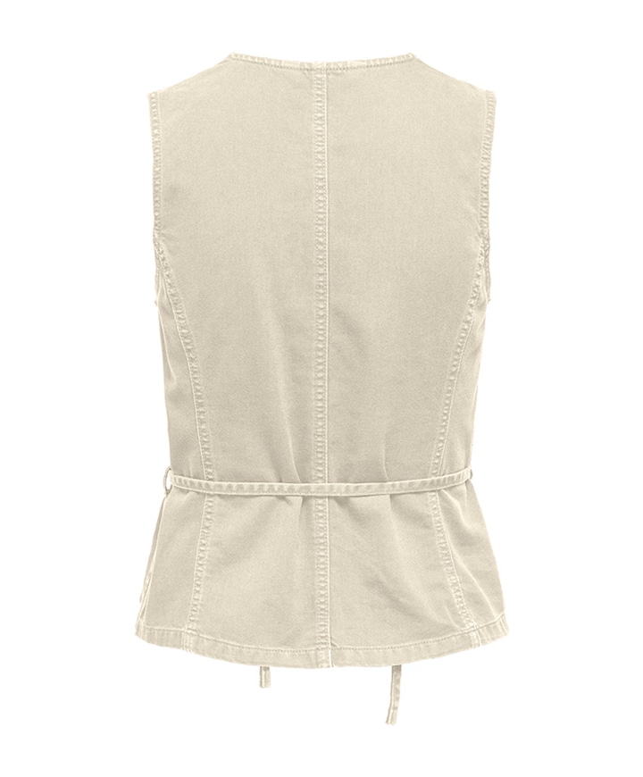 Dames gilet ecru