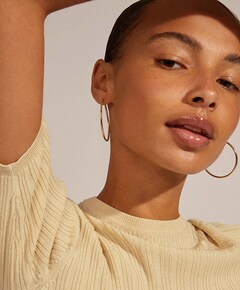 Dames oorbellen goud