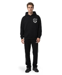 Heren hoodie zwart