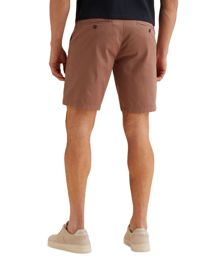 V65 DOBBY STRETCH PAKKET SH heren korte broek bordeaux