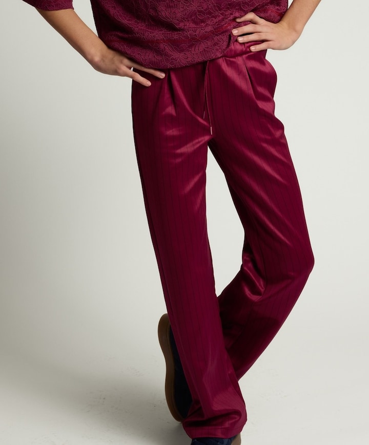 meisjes broek bordeaux