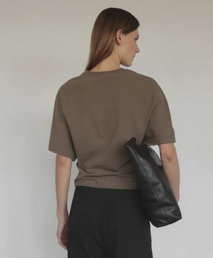 Dames T-shirt groen