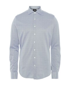 Overhemd lange mouw blauw