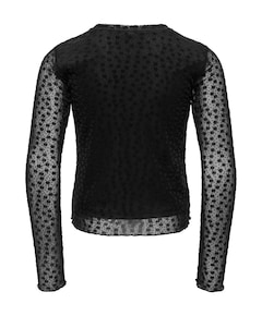 Meisjes longsleeve zwart