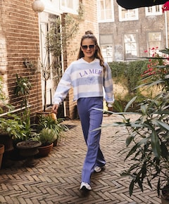 Meisjes sweater blauw