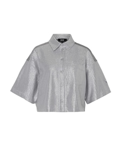 Dames blouse zilver