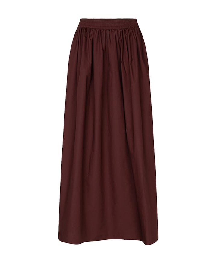 Dames rok bordeaux