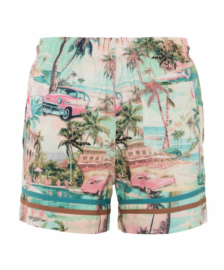 Heren zwemshort multicolor