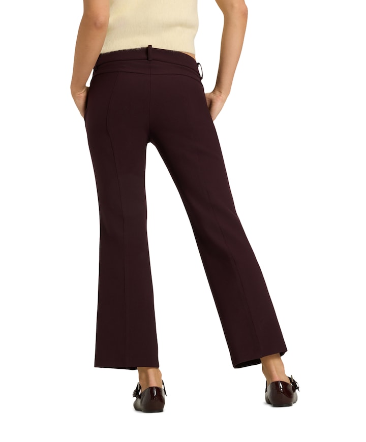 Farah dames broek bordeaux