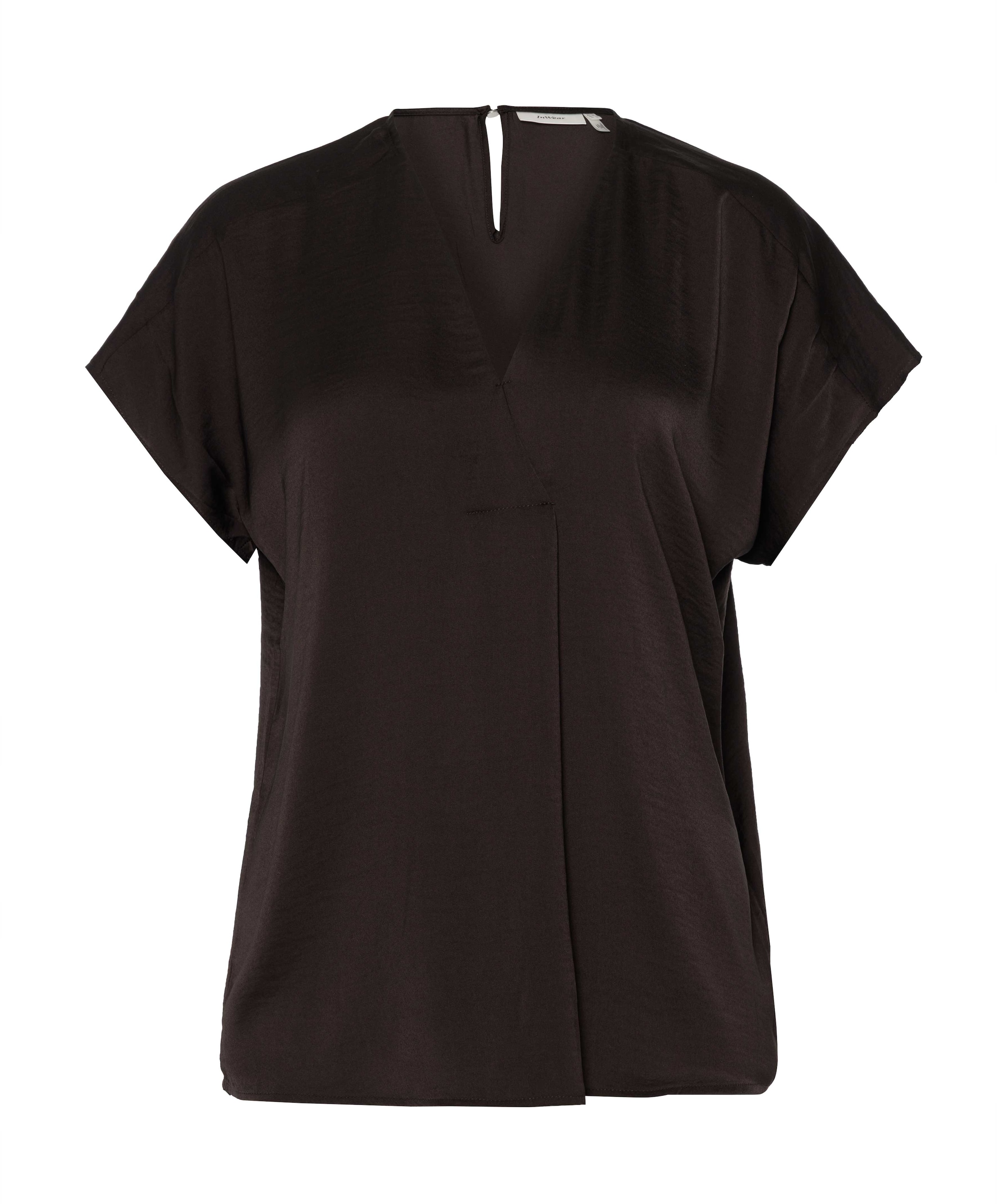 Dames top bruin