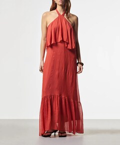 Dames jurk rood