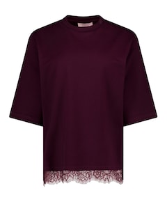 Dames T-shirt bordeaux