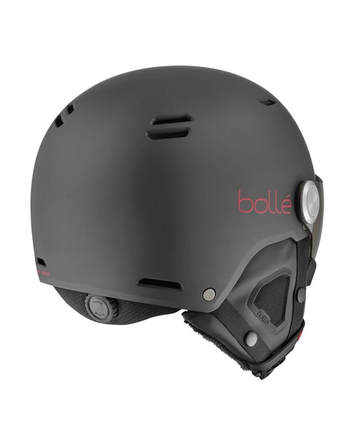 Skihelm uniseks grijs