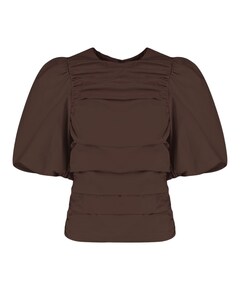 Dames blouse bruin