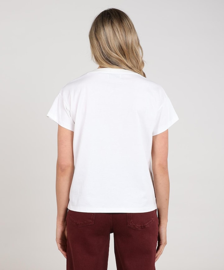 Dames T-shirt ecru