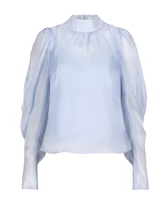 Dames blouse blauw