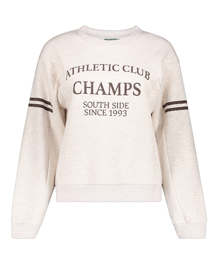 Dames sweater beige