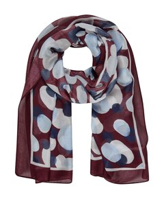 Dames sjaal bordeaux