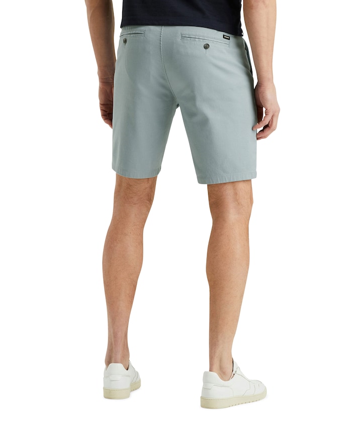 V65 DOBBY STRETCH korte broek blauw