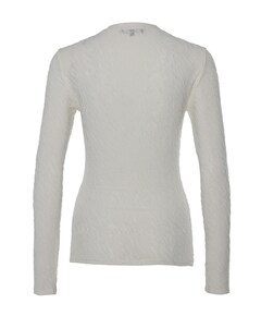 Dames longsleeve ecru