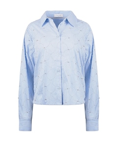 Dames blouse blauw