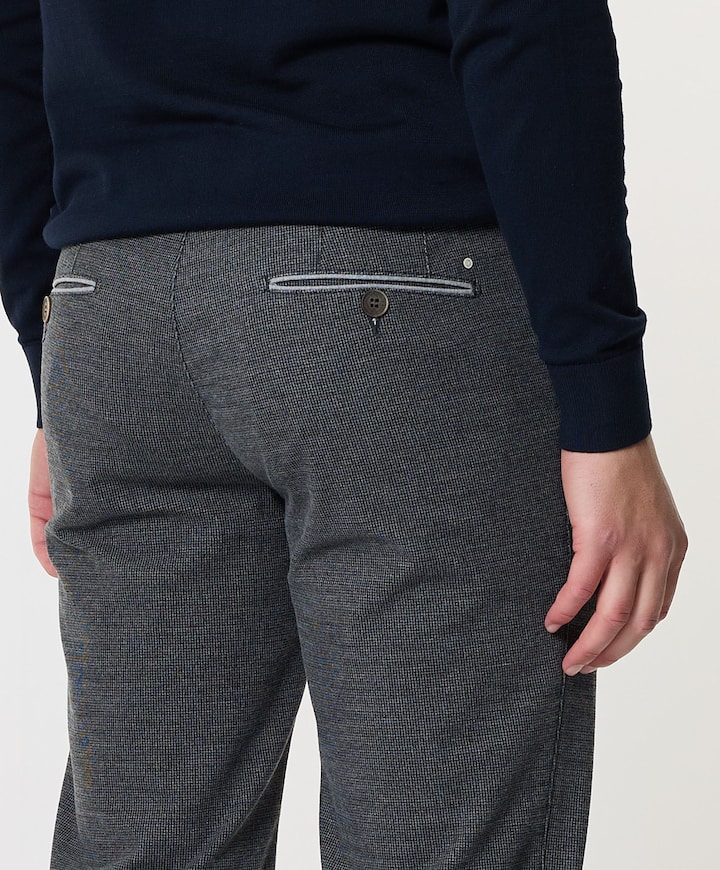 Modern Chino Collection heren pantalon grijs