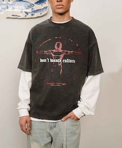 Heren T-shirt zwart