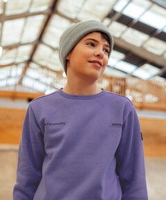 Jongens sweater paars