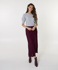 Dames rok bordeaux