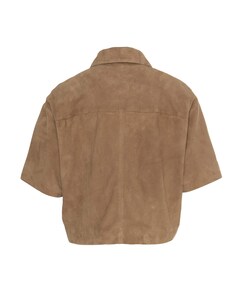 Dames blouse bruin