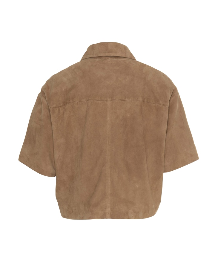 Dames blouse bruin