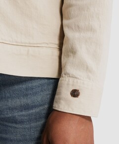 Heren overshirt beige