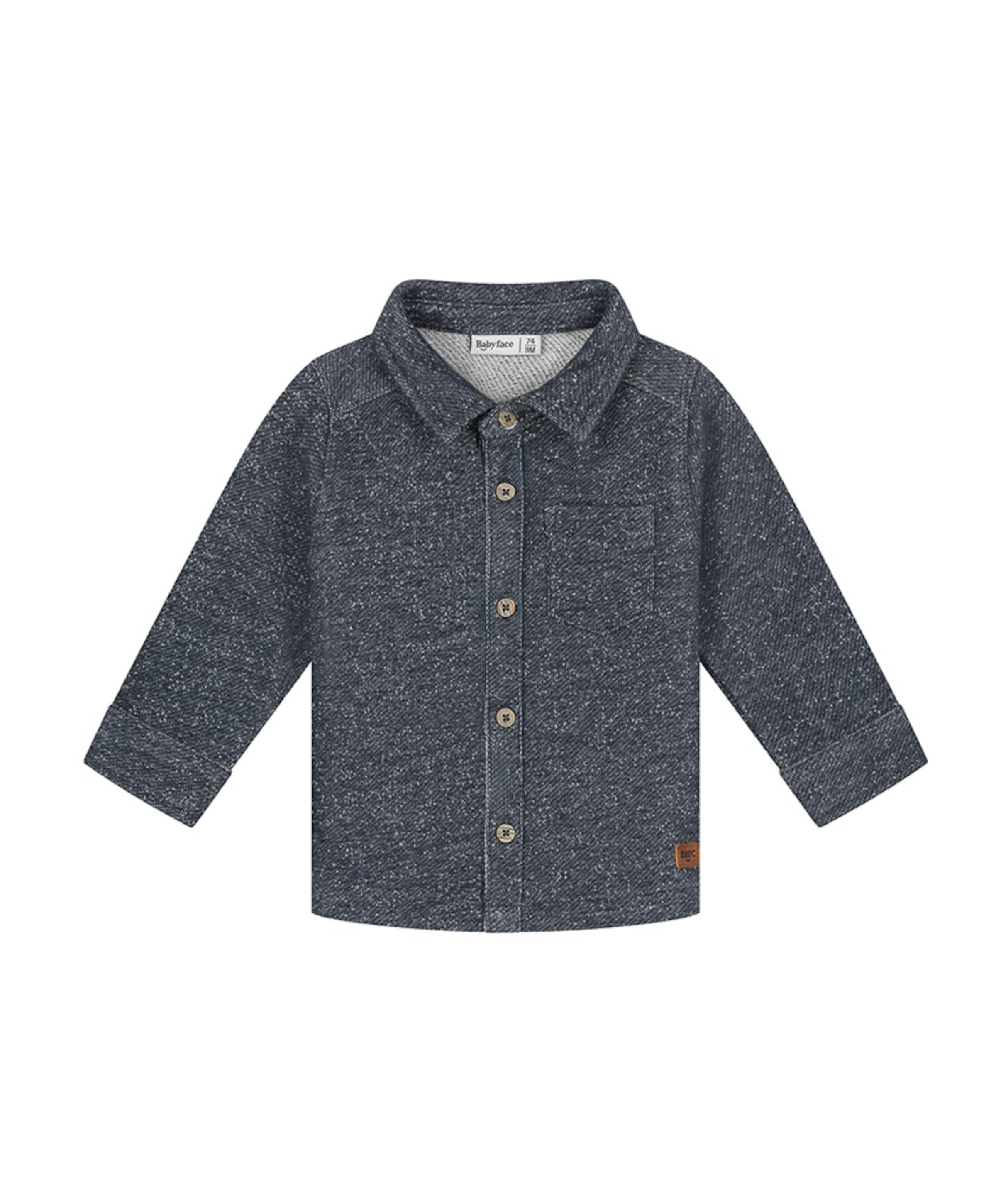 Jongens overhemd blauw