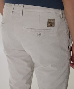 Bobby Slim Fit heren broek grijs