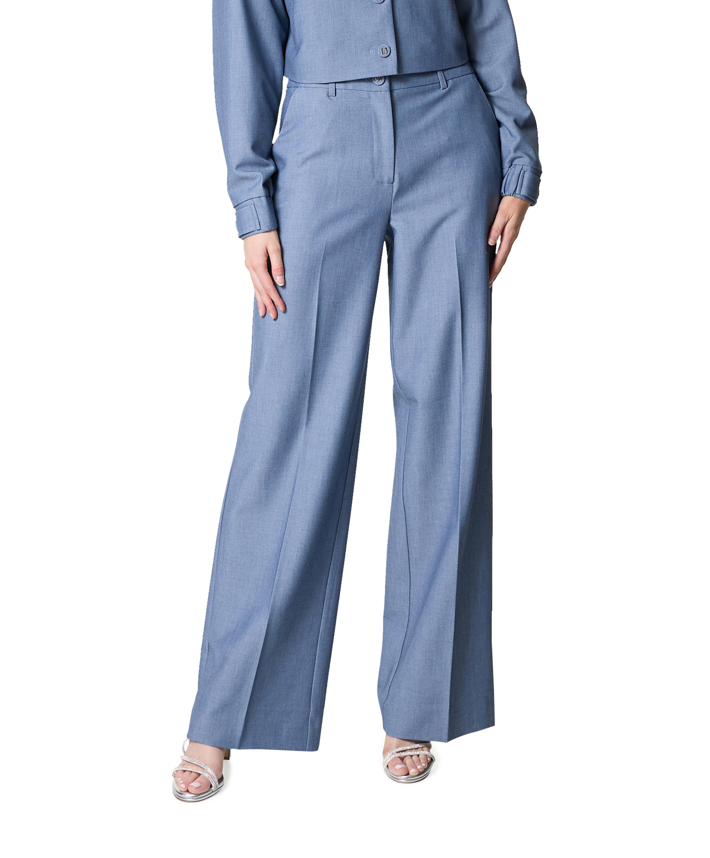 Parisa dames broek blauw