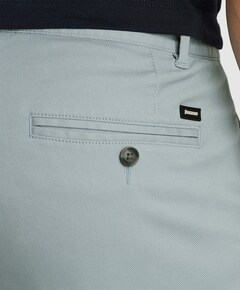 V65 DOBBY STRETCH korte broek blauw