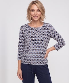 Dames longsleeve bruin