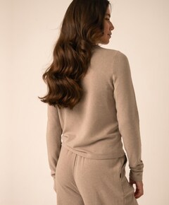 Dames pyjamatop beige
