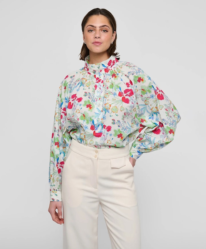 Dames blouse multicolor