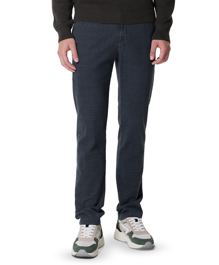 heren broek blauw
