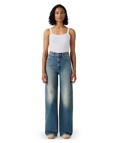 RIBCAGE WIDE LEG H223 COUNTING BILLS dames jeans blauw