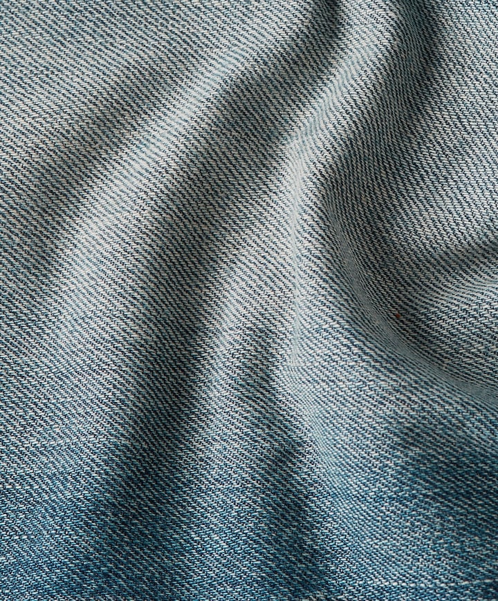 Contor 3D Wide Wmn dames jeans blauw