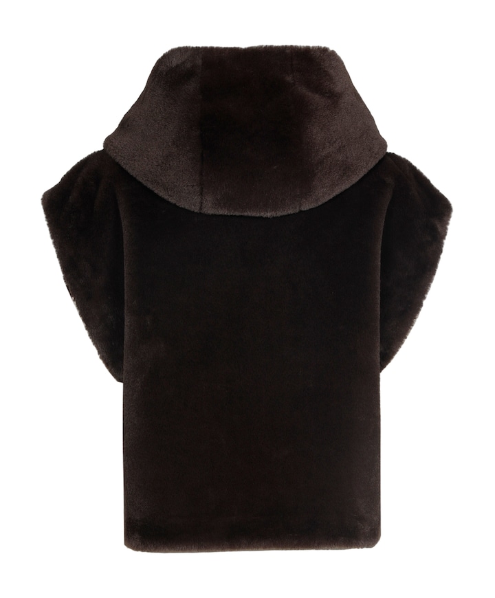 Dames gilet paars