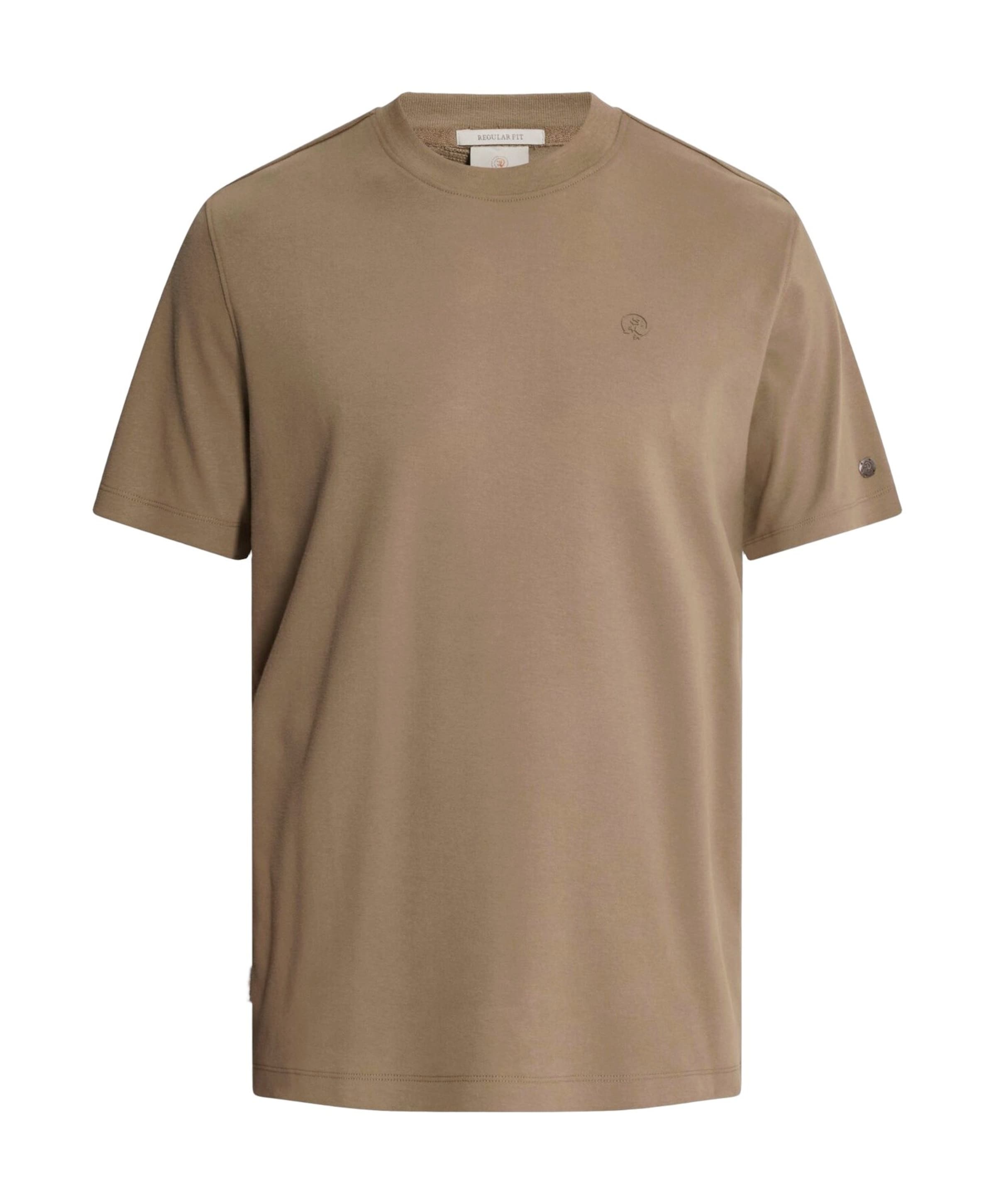 Heren T-shirt bruin