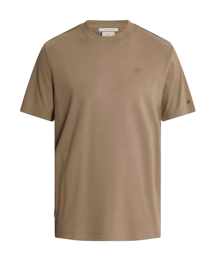 Heren T-shirt bruin