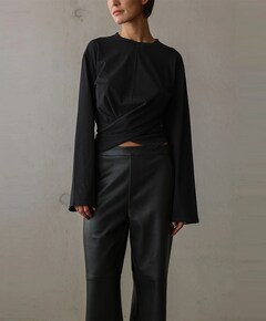 Dames longsleeve zwart