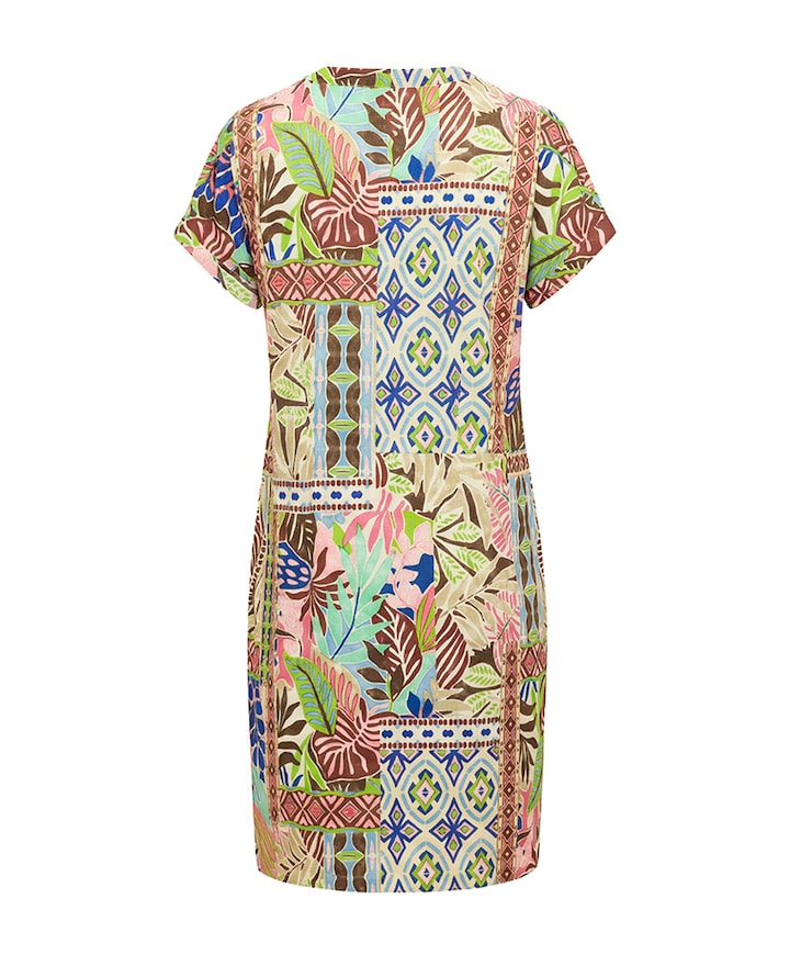 Dames jurk multicolor