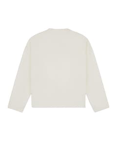 Uniseks longsleeve ecru