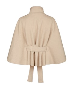 Dames cape beige